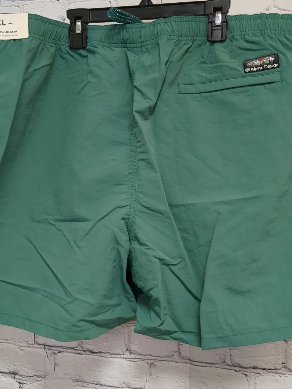 Alpine Design Men's Green Swim/Active Shorts